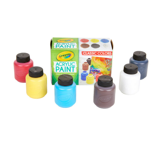 Acrylic Paints, Bold, 6 Count - US 6182