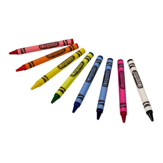 World's Favorite Colors, 8 count Crayons - US 3608