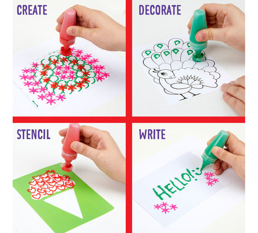 Washable Paint Stampers - US 7385