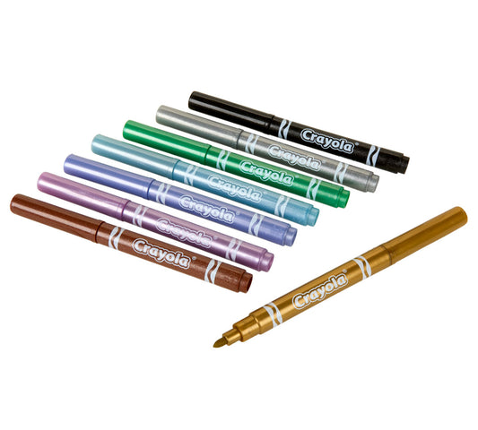 Crayola Project Metallic Markers 8 Count - US 9204