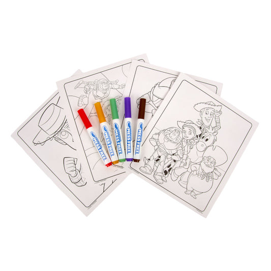 Color Wonder Mess Free Toy Story 5 Coloring Pages and Markers - US 3649