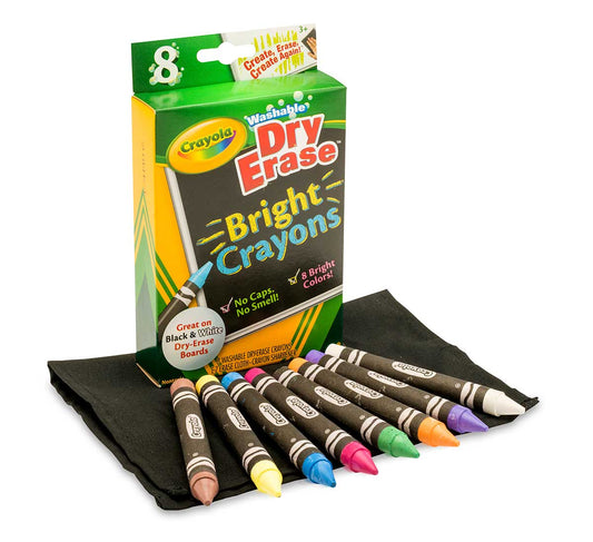Dry-Erase Bright Crayons - US 0507