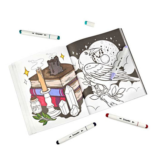 Witchy Woman Adult Coloring Book, 32 Pages - US 6529