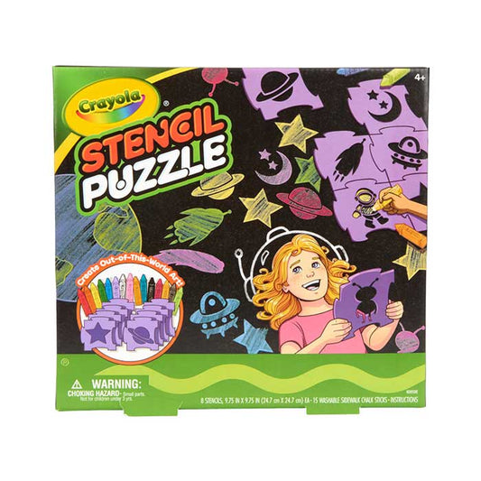 Outdoor Sidewalk Chalk Stencil Puzzle - US 9000