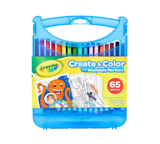 Create and Color with Super Tips Washable Markers - US 2847