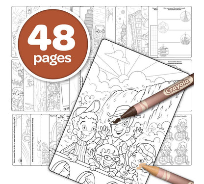 Colors of the World Coloring Book, 48 Pages - US 6781