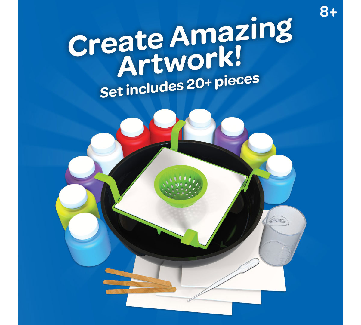 Washable Paint Pour Art Set - US 7132