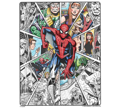Spiderman Beyond Amazing Art With Edge, Adult Coloring Book - US 3165