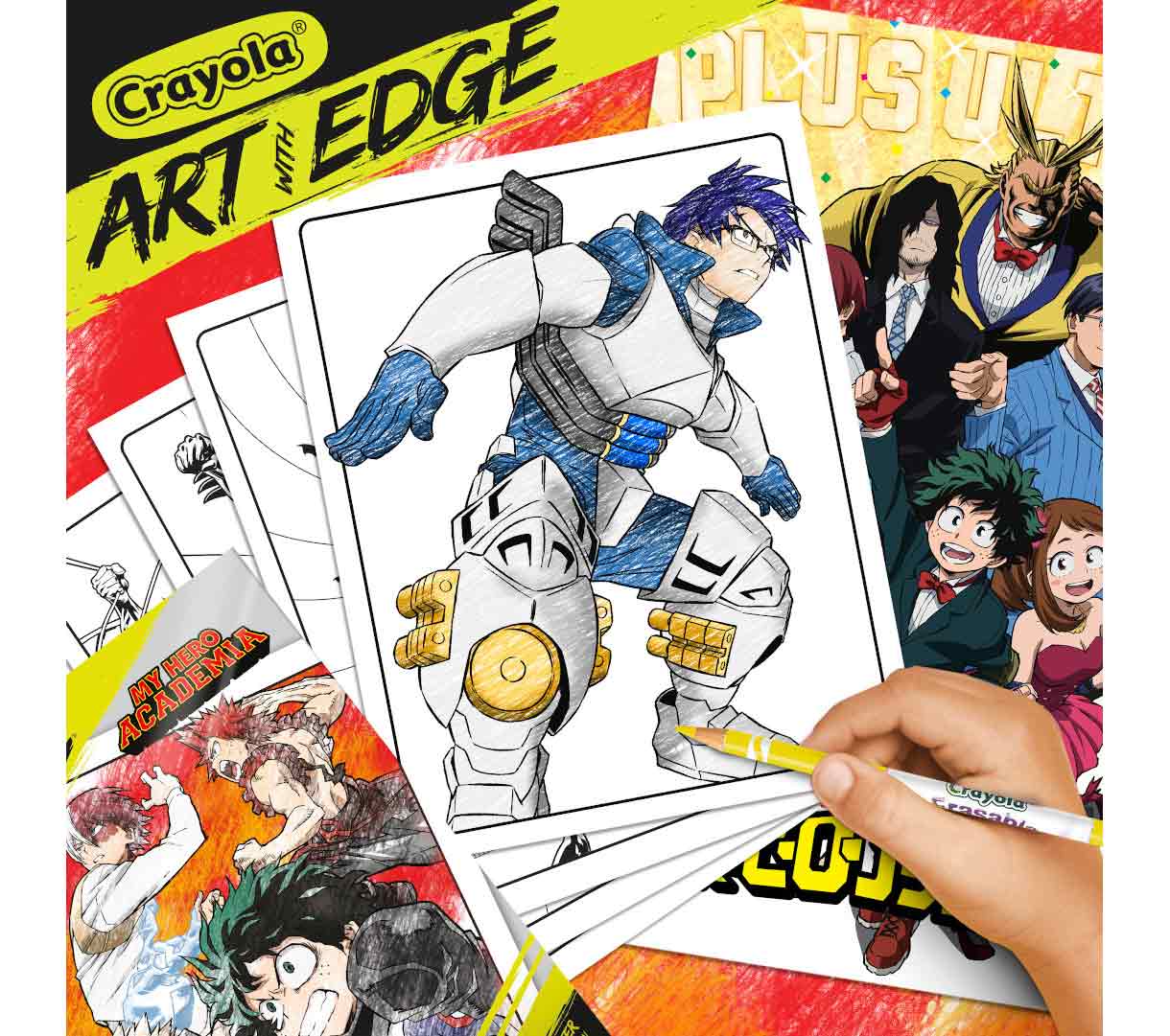 Art With Edge My Hero Academia Coloring Pages - US 5145