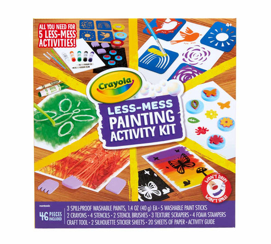 Less Mess Painting Activity Kit - US 3375