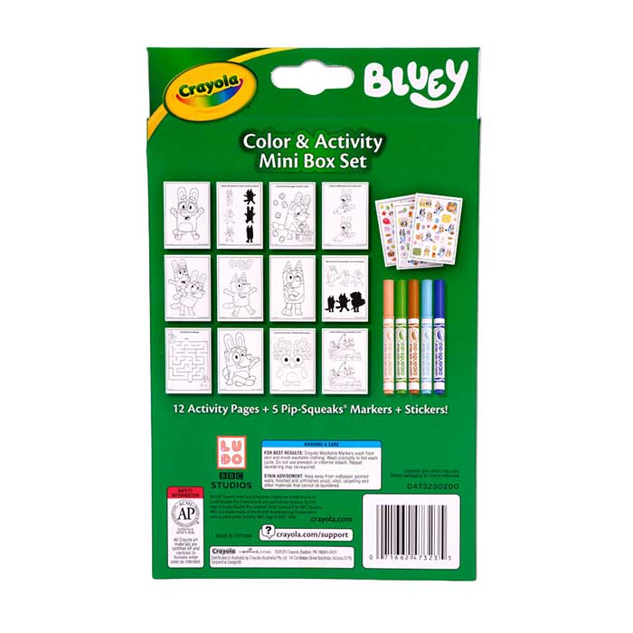 Bluey Color & Activity Mini Box Set - US 2678