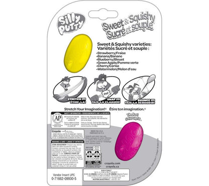 Silly Putty Sweet & Squishy Eggs, 2 Count - US 4559