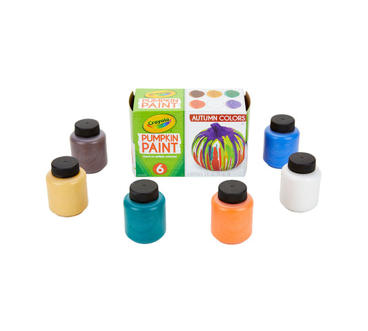 Acrylic Pumpkin Painting Set, Autumn Colors - US 3354