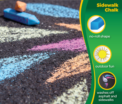 Sidewalk Chalk, 48 Count - US 1390