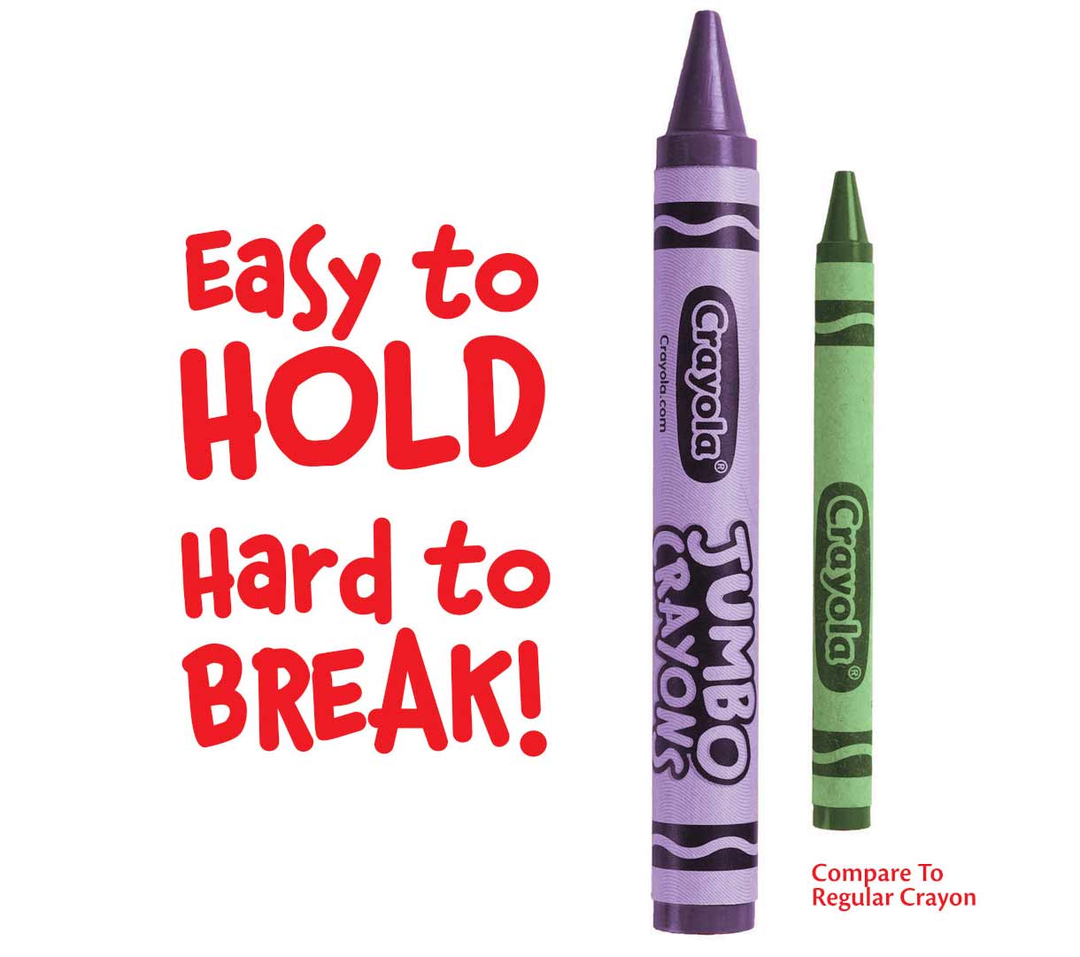 Crayola Jumbo Crayons, 8 Count - US 2059