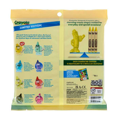 Limited Edition Character Shaped Crayons, 8 Count - US 1583