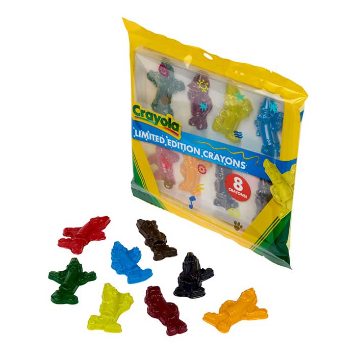 Limited Edition Character Shaped Crayons, 8 Count - US 1583
