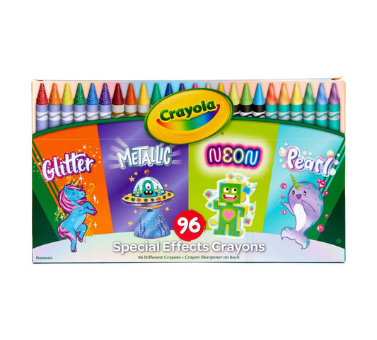 Special Effects Crayon Set, 96 Count - US 5168