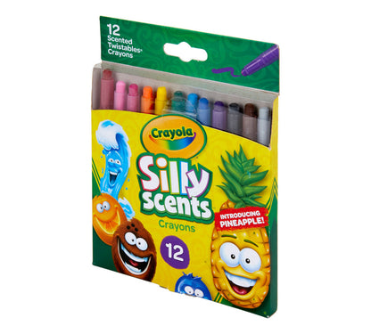 Silly Scents Mini Twistables Crayons, Sweet Scents, 12 Count - US 6145