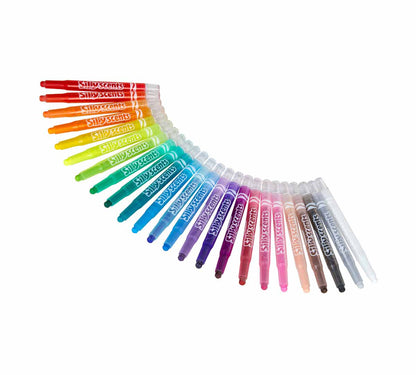 Silly Scents Mini Twistables Scented Crayons, 24 Count - US 7922