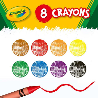 Classic Crayons, 8 Count - US 6163