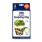 No-Bake Sculpting Clay, 5 Pack - US 5438