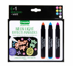 Signature Neon Light Effects Markers, 6 Count - US 0581