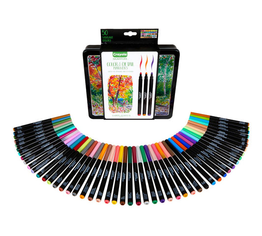 Signature Color & Detail Markers, 50 Count - US 0617