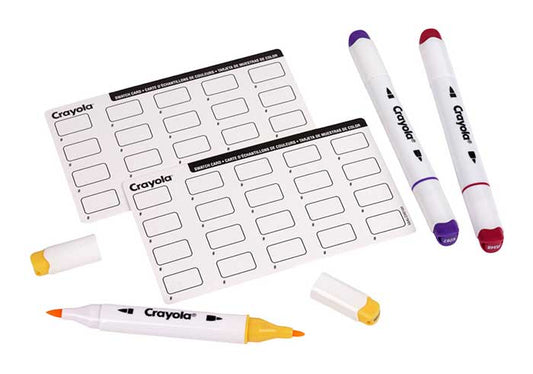 Crayola Dual-Tip Alcohol-Based Marker Set for Adults, 120 count set - US 2336