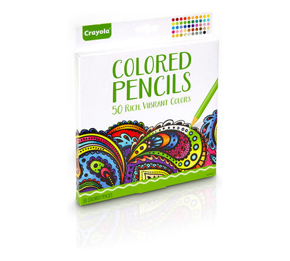 Colored Pencils, 50 Count - US 9847
