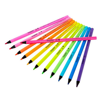 Neon Colored Pencils, 12 Count - US 4071