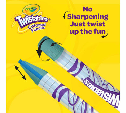 Twistables Colored Pencils, 12 Count - US 4391