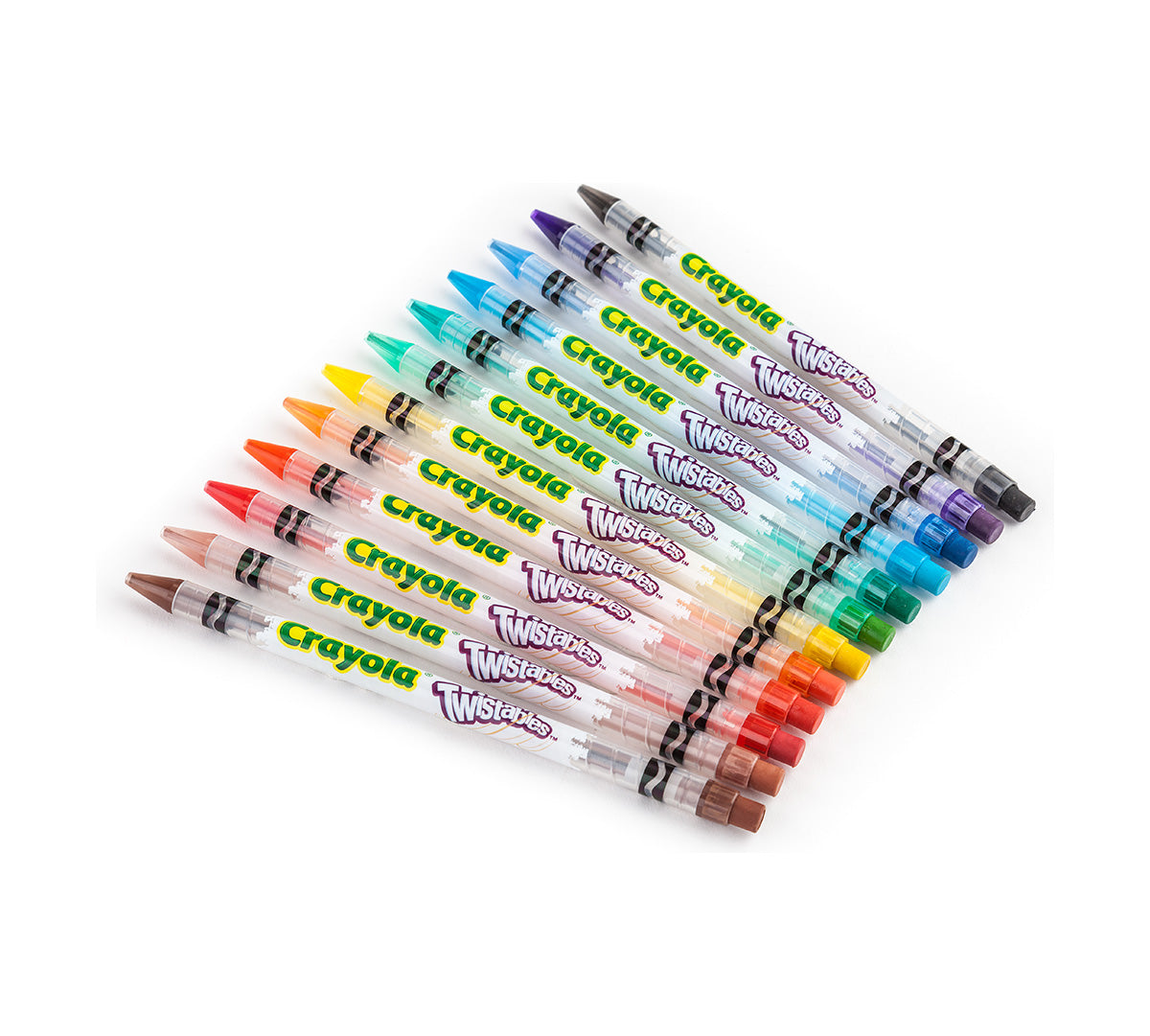 Erasable Twistables Colored Pencils, 12 Count - US 1902