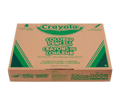Colored Pencils Classpack, 462 Count, 14 Colors - US 7668