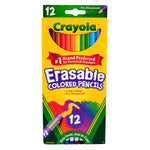 Erasable Colored Pencils, 12 Count - US 9993
