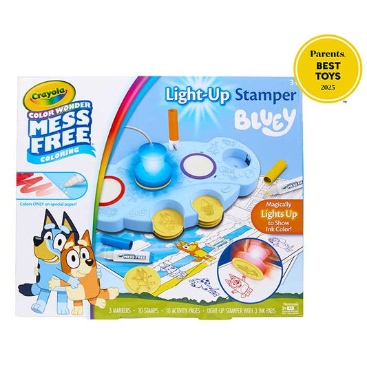 Color Wonder Mess Free Light-Up Stamper, Bluey - US 6701