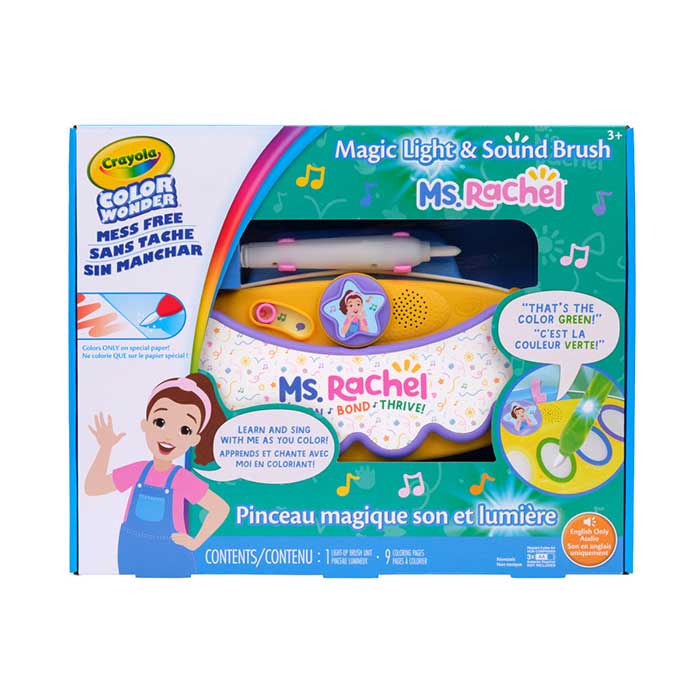 Color Wonder Magic Light & Sound Brush, Ms. Rachel - US 9467