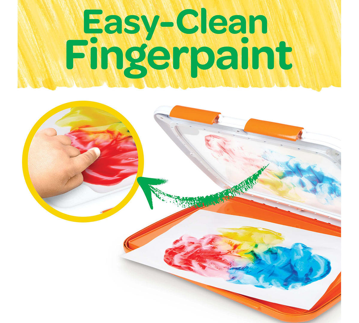 Easy Clean Fingerpaint Station - US 9510