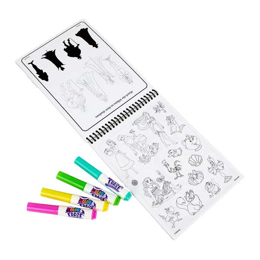 Disney Princess Color & Erase Reusable Sticker Activity Pad - US 3406