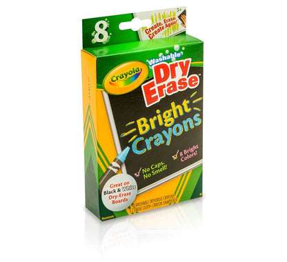Dry-Erase Bright Crayons - US 0507