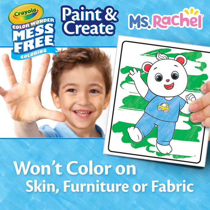 Crayola Ms. Rachel Color Wonder Paint & Create Set - US 0393