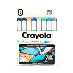 Crayola Color Collections Dual-Tip Alcohol-Based Markers, Sand & Sea, 8ct - US 5851